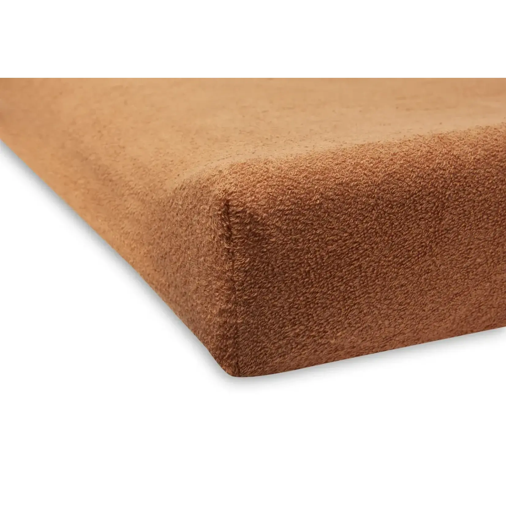 Jollein Lot 2 Housses matelas à Langer Éponge 50x70cm - Caramel/Biscuit