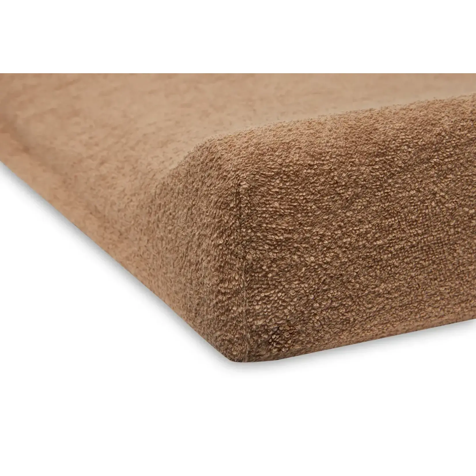Jollein Lot 2 Housses matelas à Langer Éponge 50x70cm - Caramel/Biscuit