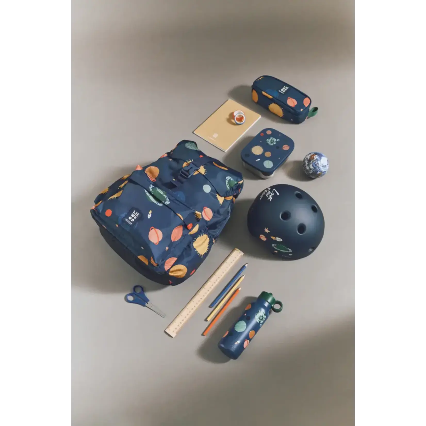 Liewood Arthur Boite à Tartines Inox Universe Classic Navy