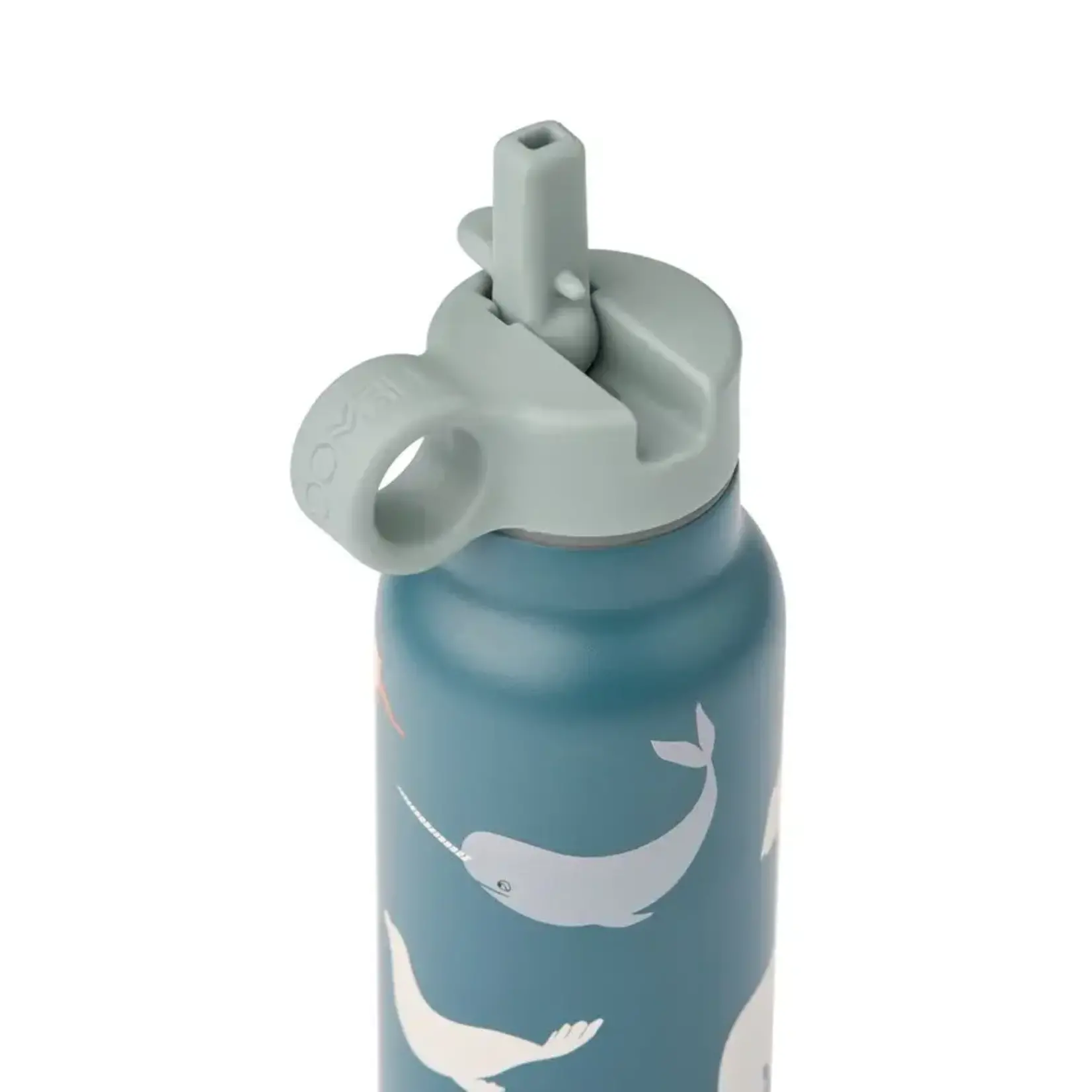 Liewood Gourde Isotherme Falk Inox 350 ML Artic Sea Ocean View