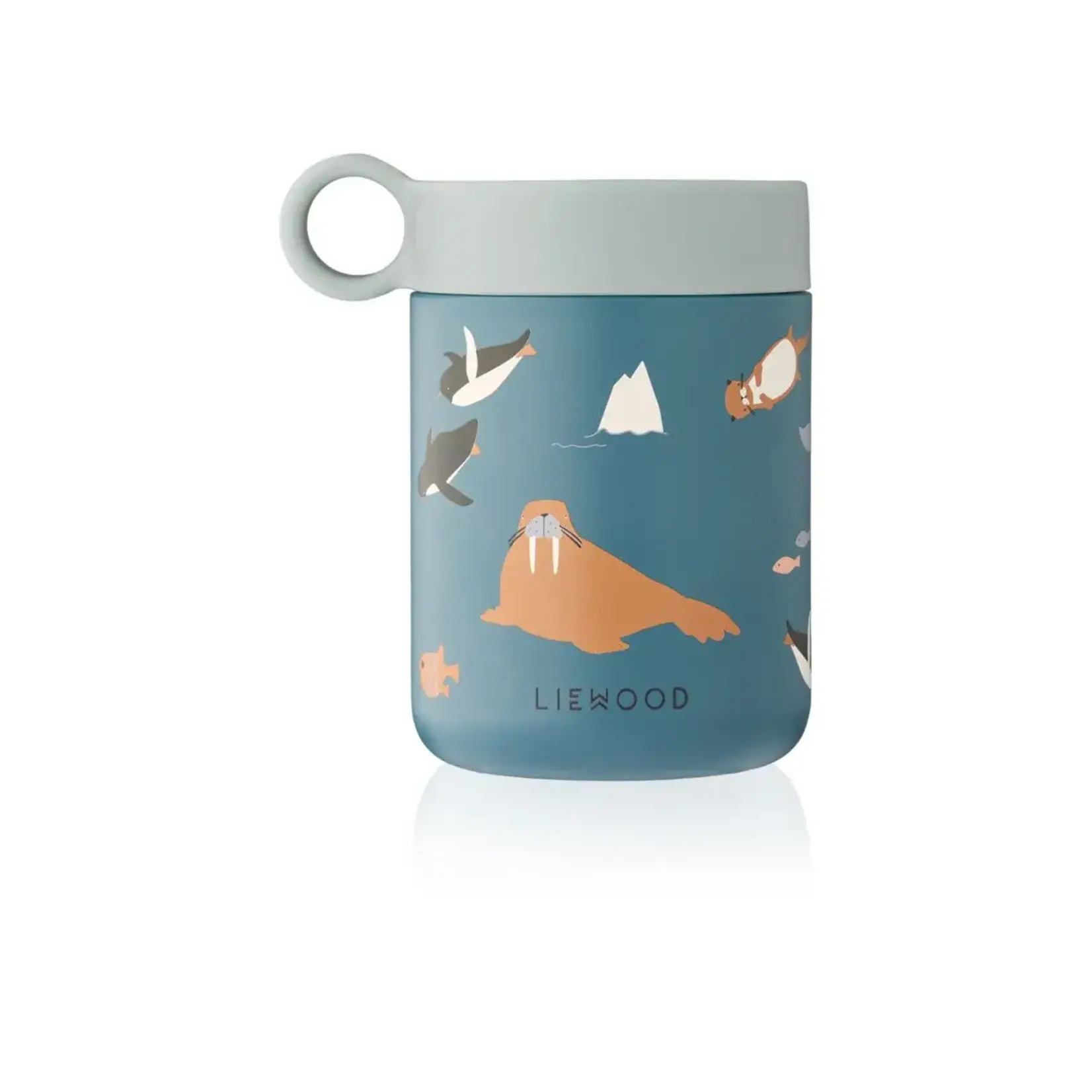 Liewood Kiani Thermo Food Jar Inox Artic Sea Ocean View