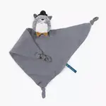 Moulin Roty Doudou Lange Tétra Chat Gris Clair les moustaches