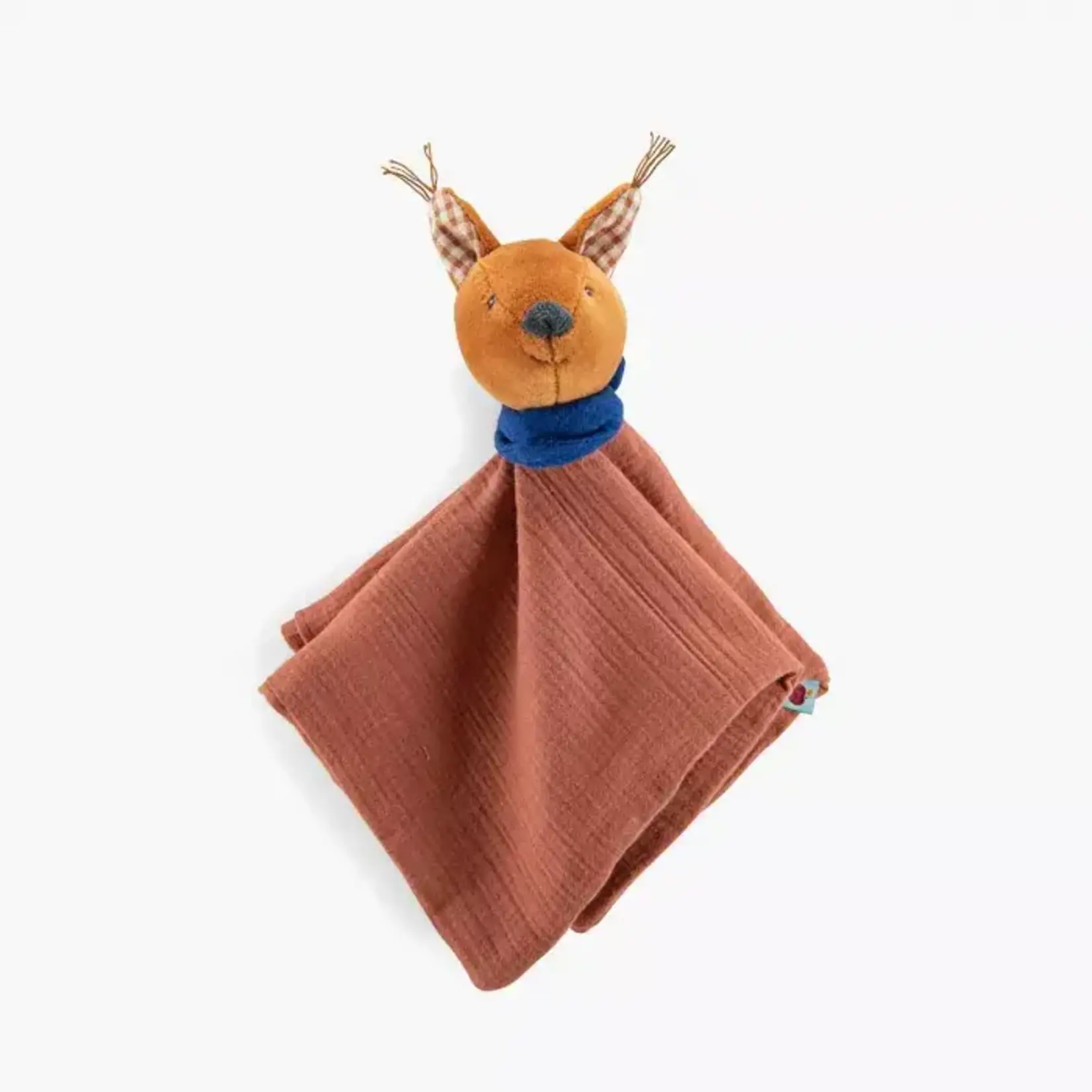 Moulin Roty Doudou Lange Tétra Ecureuil pomme des bois