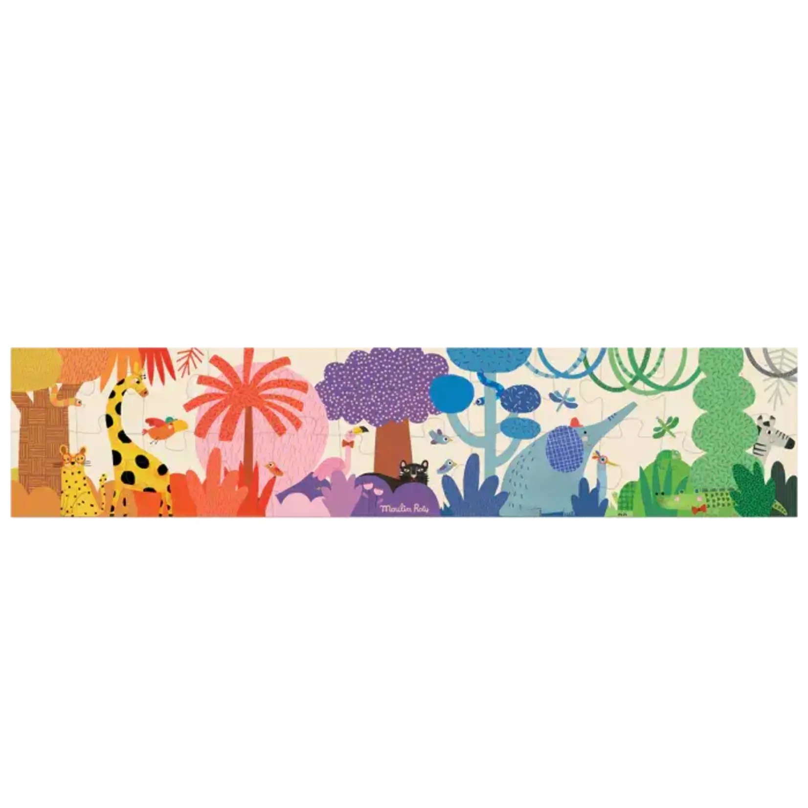 Moulin Roty Puzzle La jungle 24 Pièces Les Toupitis - Dès 3A