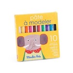 Moulin Roty 10 Bâtonnets de Pâte à Modeler Les Popipop - Dès 2A
