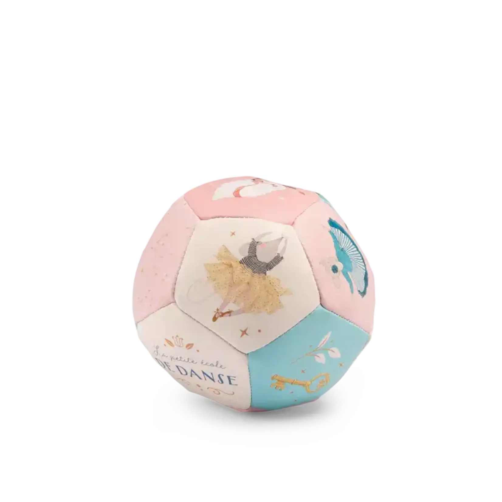 Moulin Roty Ballon Souple Apprentissage 10 CM La Petite Ecole de Danse - Dès 12M