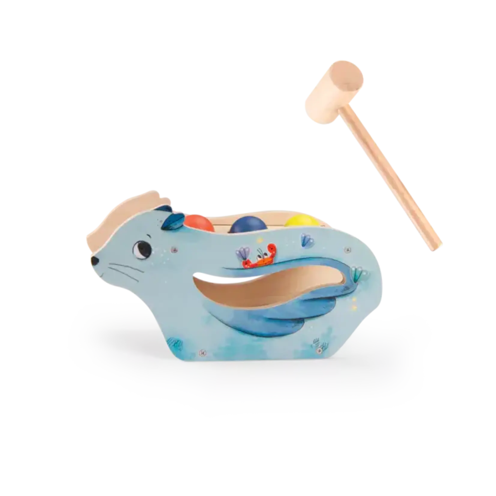 Moulin Roty Tap-Tap Métallophone Les Aventures de Paulie - Dès 12M