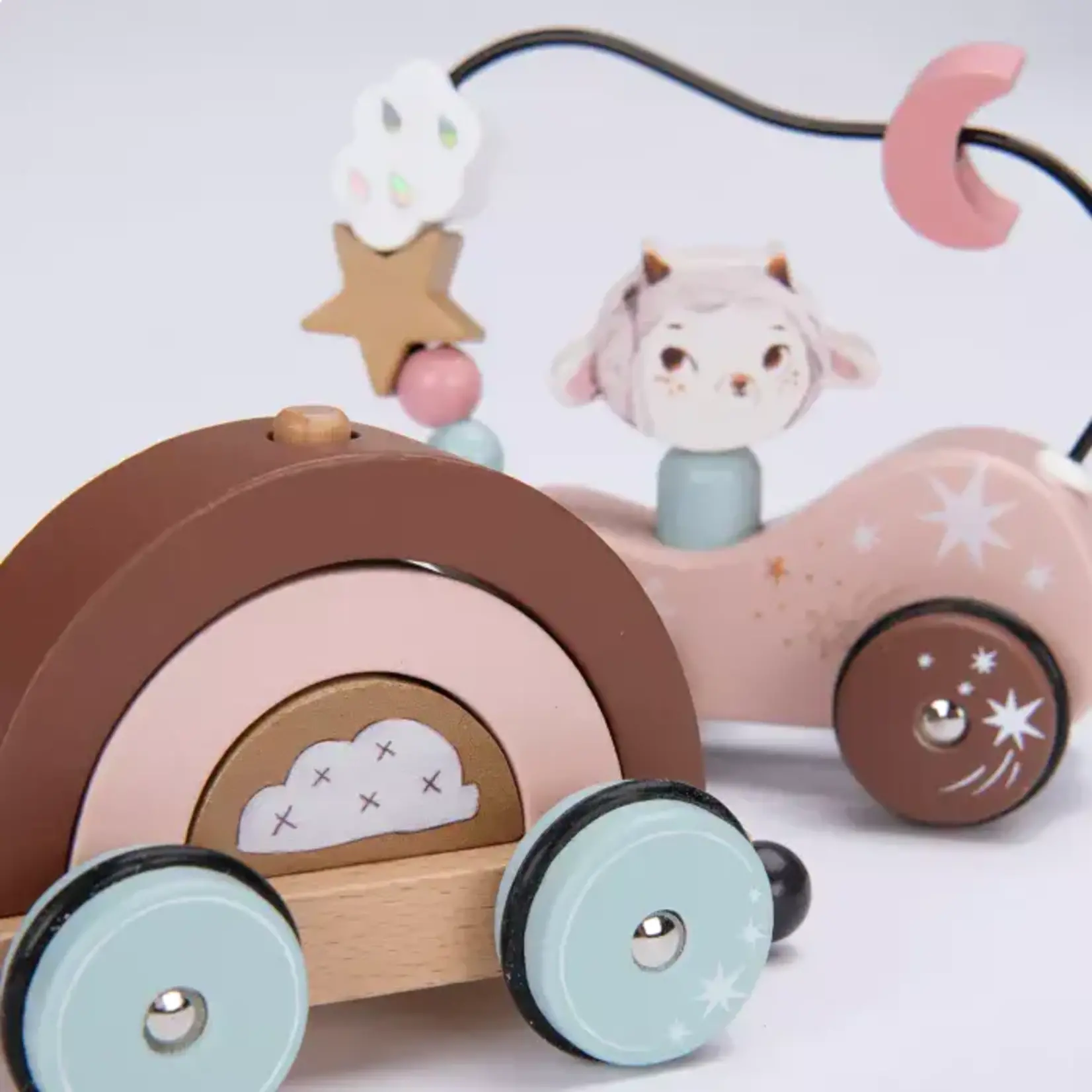 Moulin Roty Train d'activités à Tirer Après la Pluie