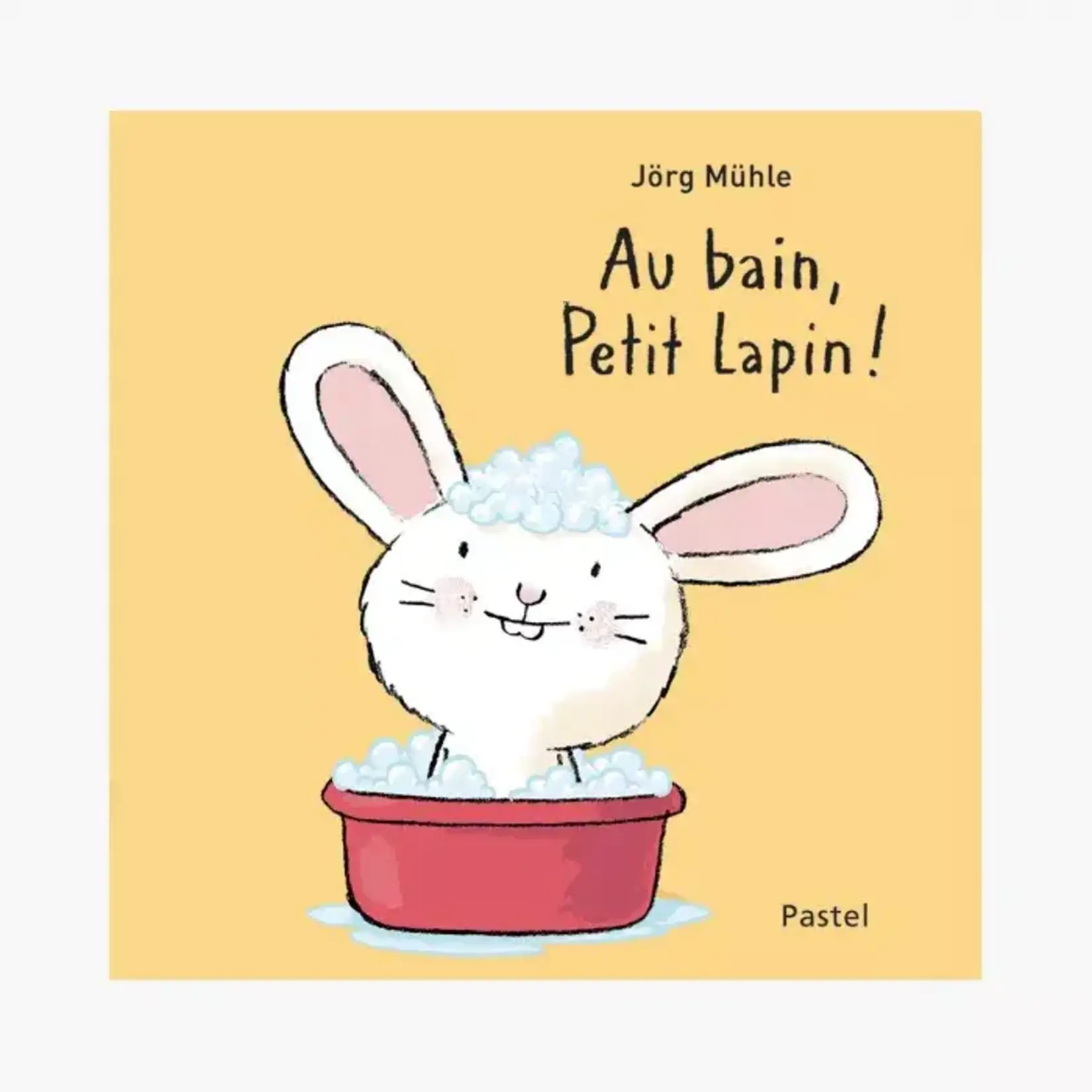 Moulin Roty Livre Cartonné Au bain, petit lapin ! - de Muhle Jorg - 1A