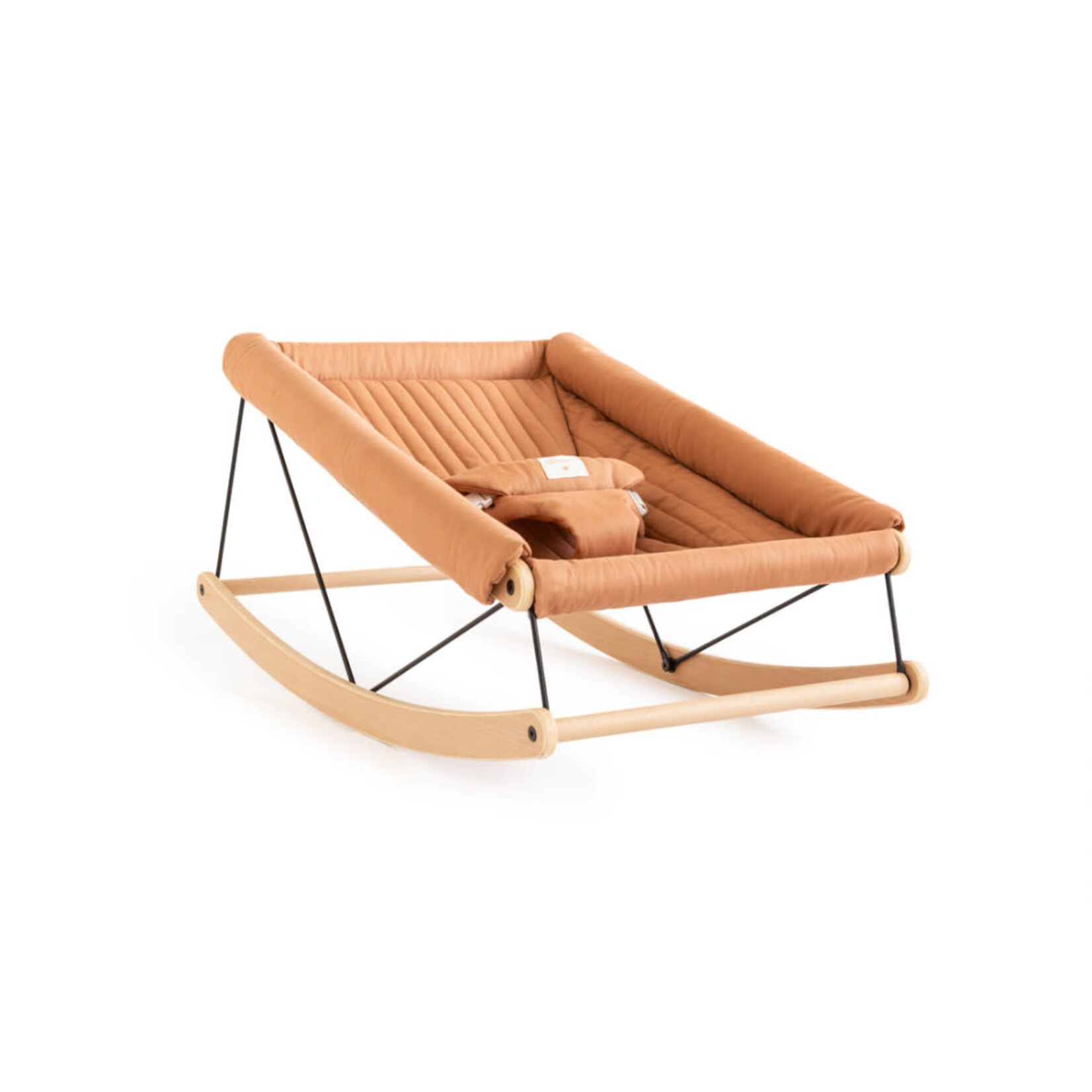 Nobodinoz Transat Growing Green + Housse 0-3A Sienna Brown