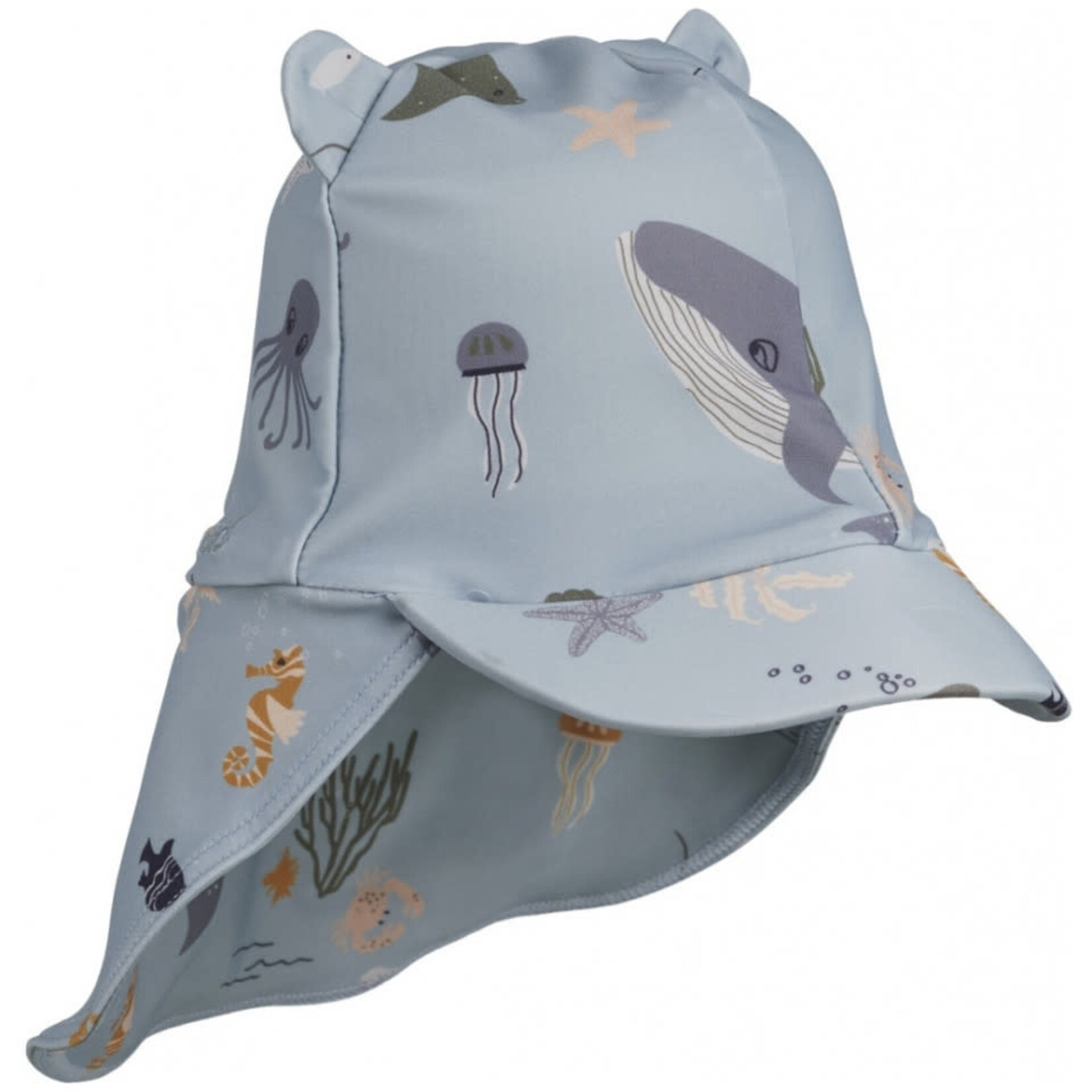 Liewood Senia Chapeau de Soleil Anti-UV Sea créature mix 6-9M