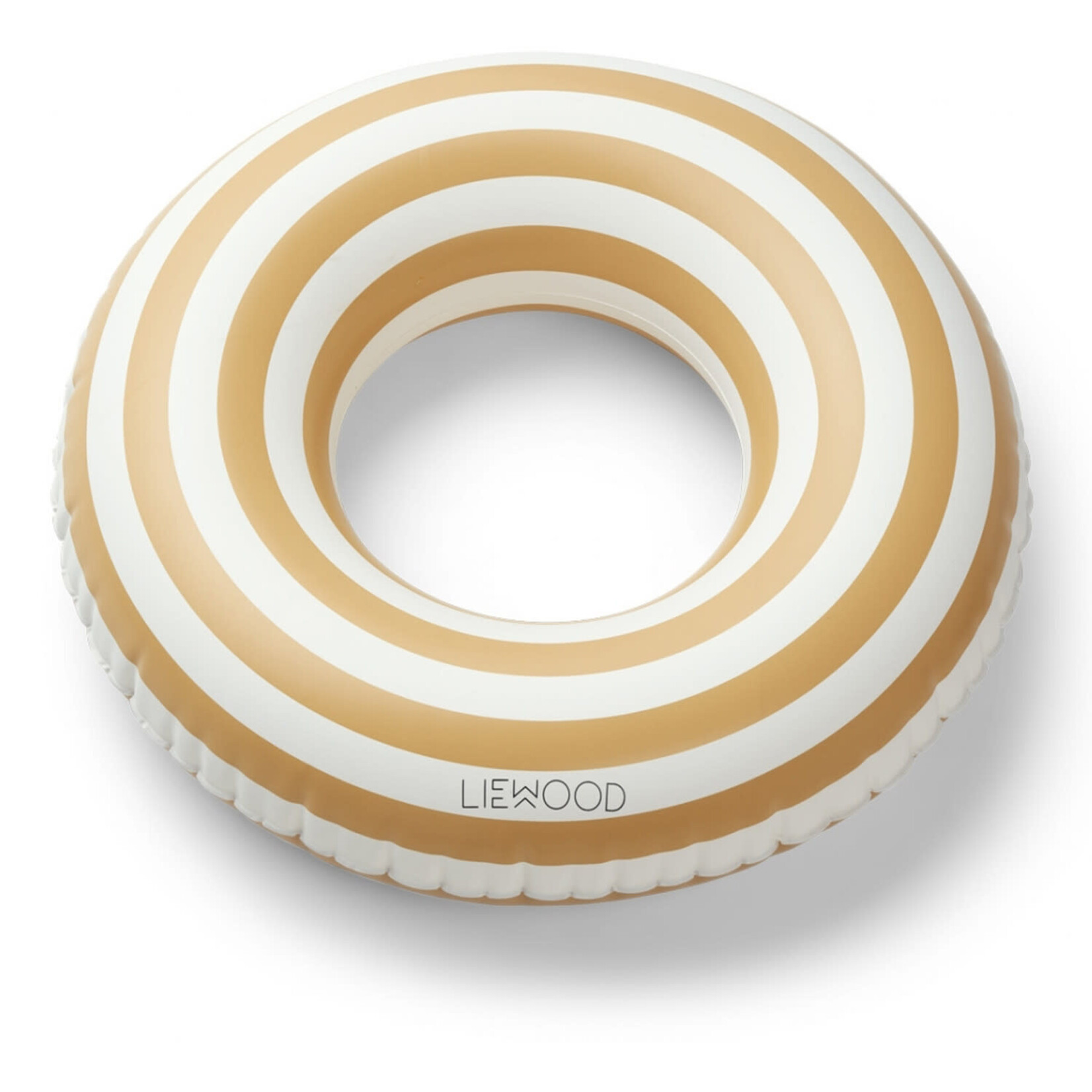 Liewood Baloo Bouée Ronde Enfant Stripe Yellow Mellow / Crème De La Crème 1-5A