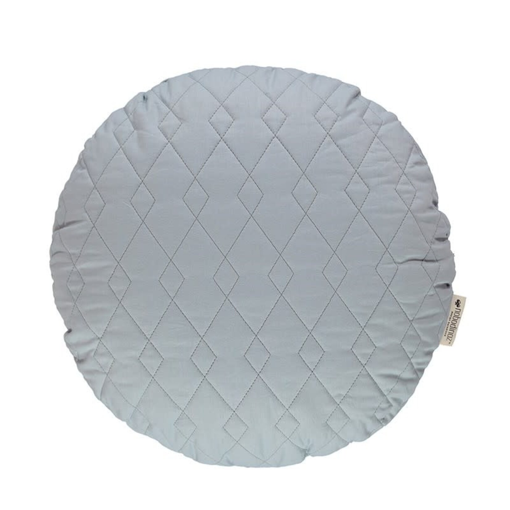 Nobodinoz Coussin Sitges Rond 45 cm Riviera Blue