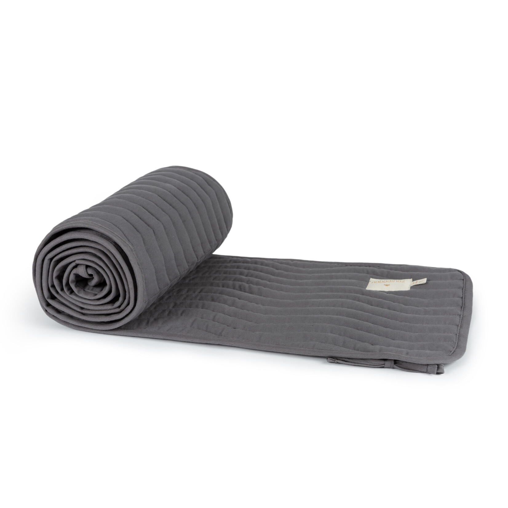 Nobodinoz Tour de lit et parc Alexandria Slate Grey