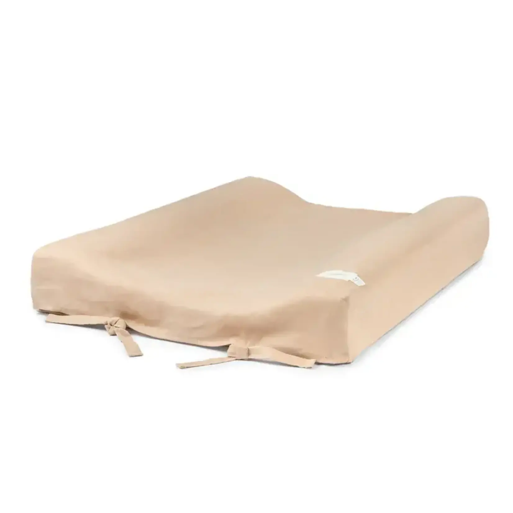 Nobodinoz Housse Coussin A Langer Lin Français Sand 70x50 cm