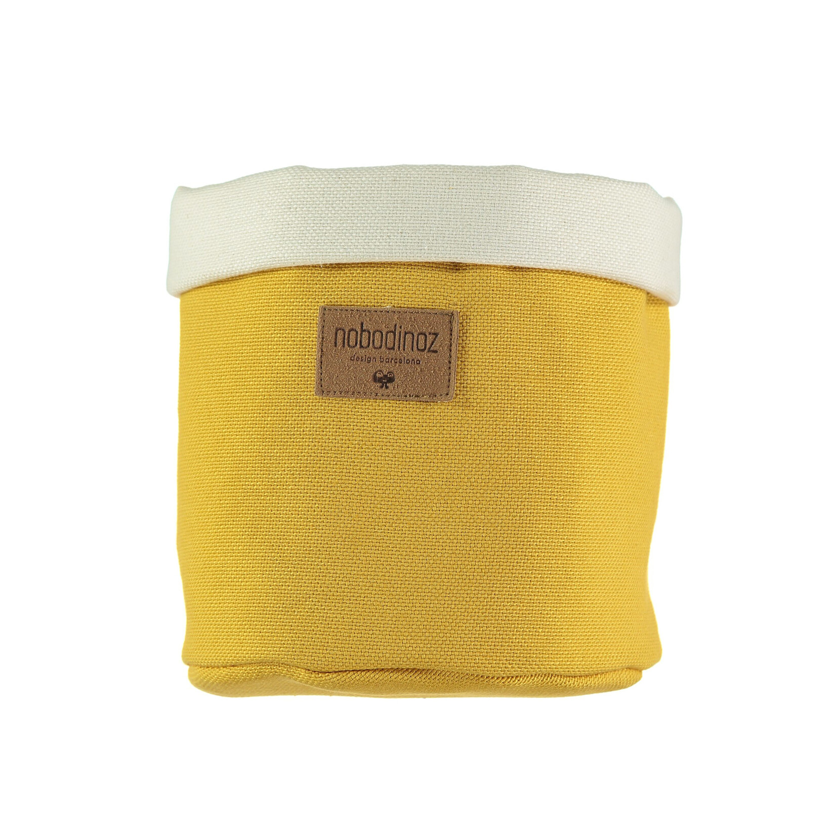 Nobodinoz Panier tango small Farniente Yellow 19x15 cm