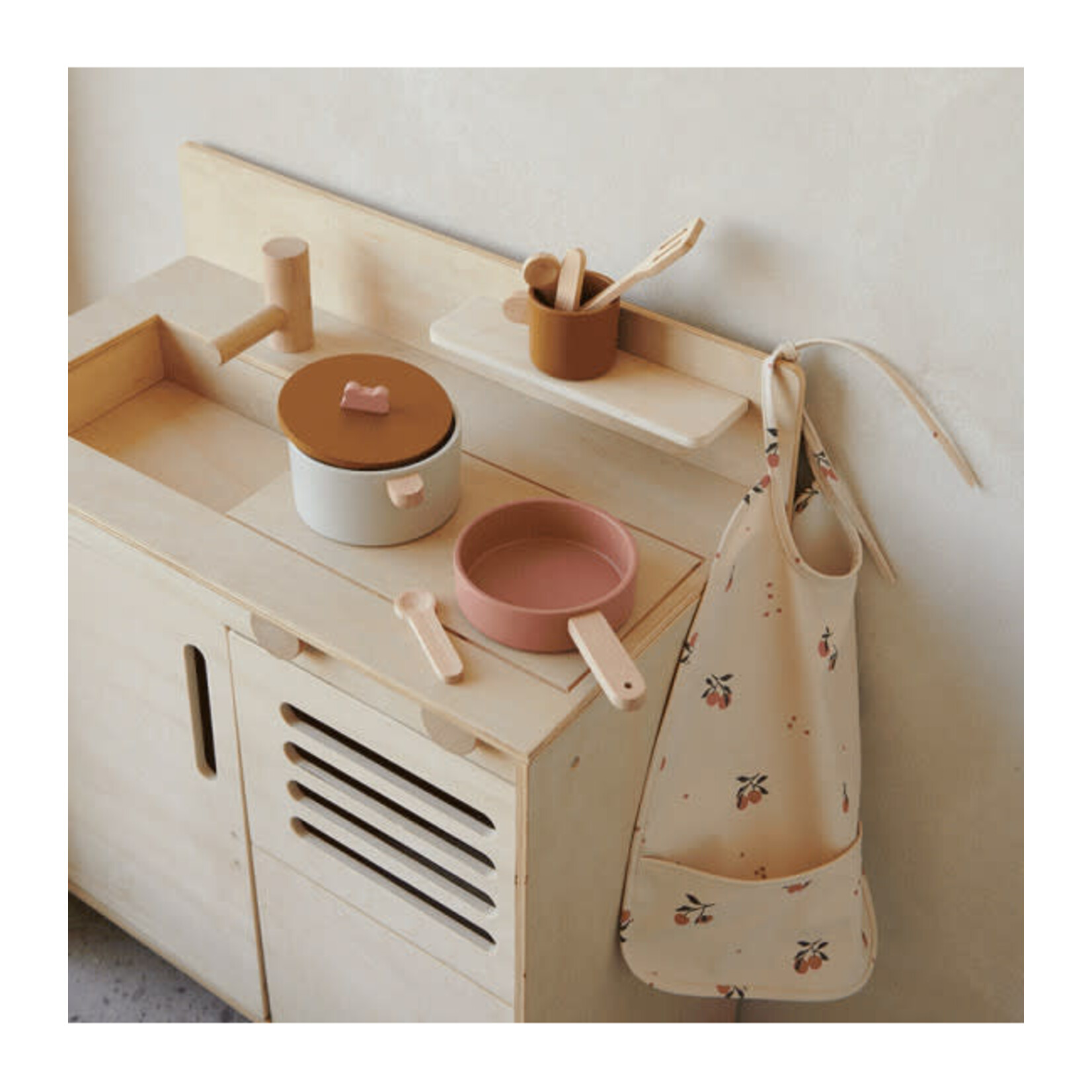 Liewood Callum Set de Dinette Bois Rose Multi Mix