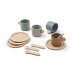 Liewood Callum Set de Dinette en Bois Blue Multi Mix