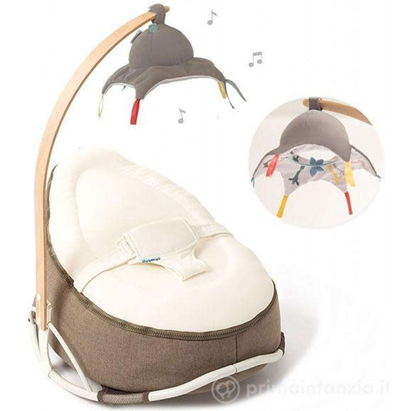 Doomoo Doomoo Arch Seat'N swing en Bois + Boite Musique