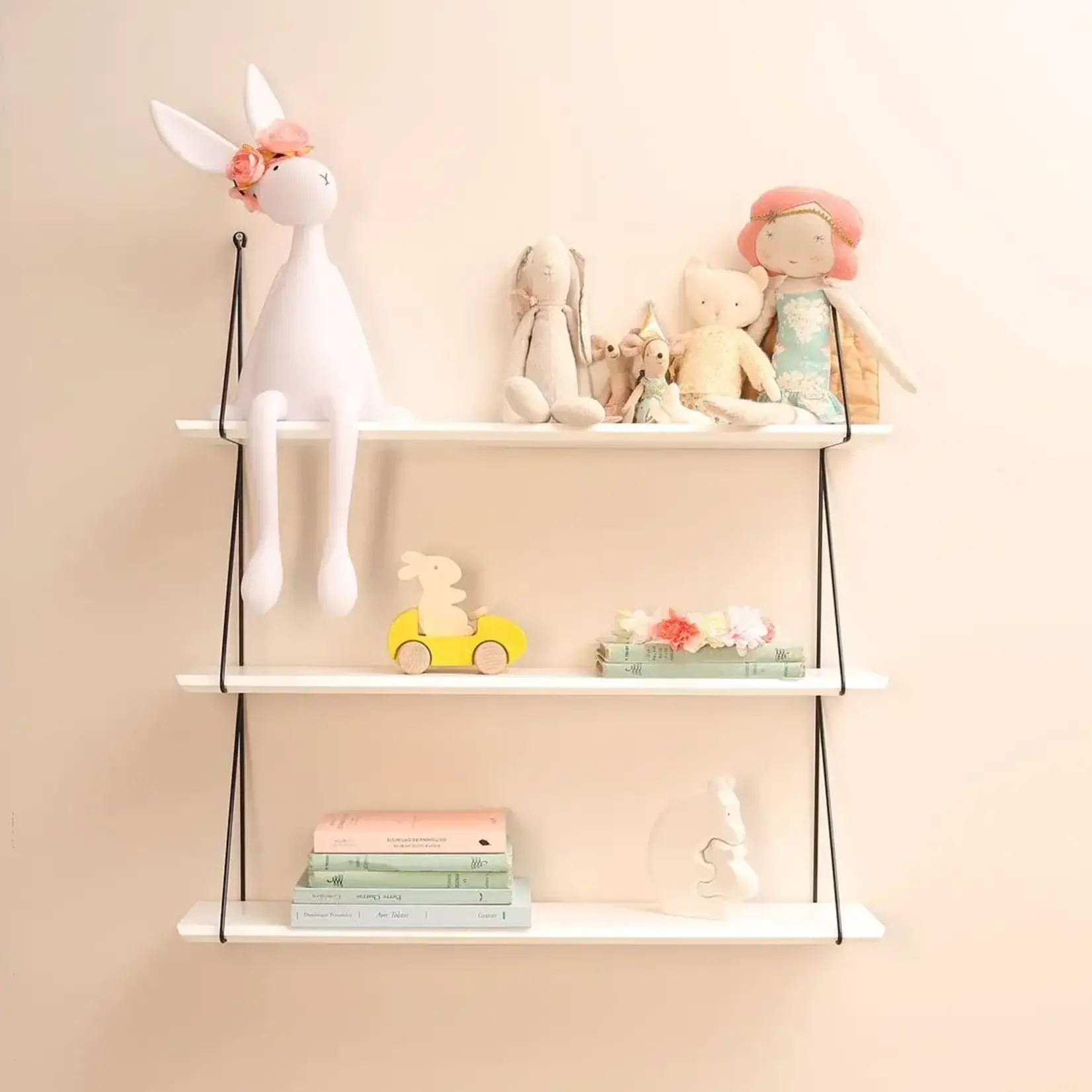 Rose in april Etagère Babou Triple Blanc 66 CM