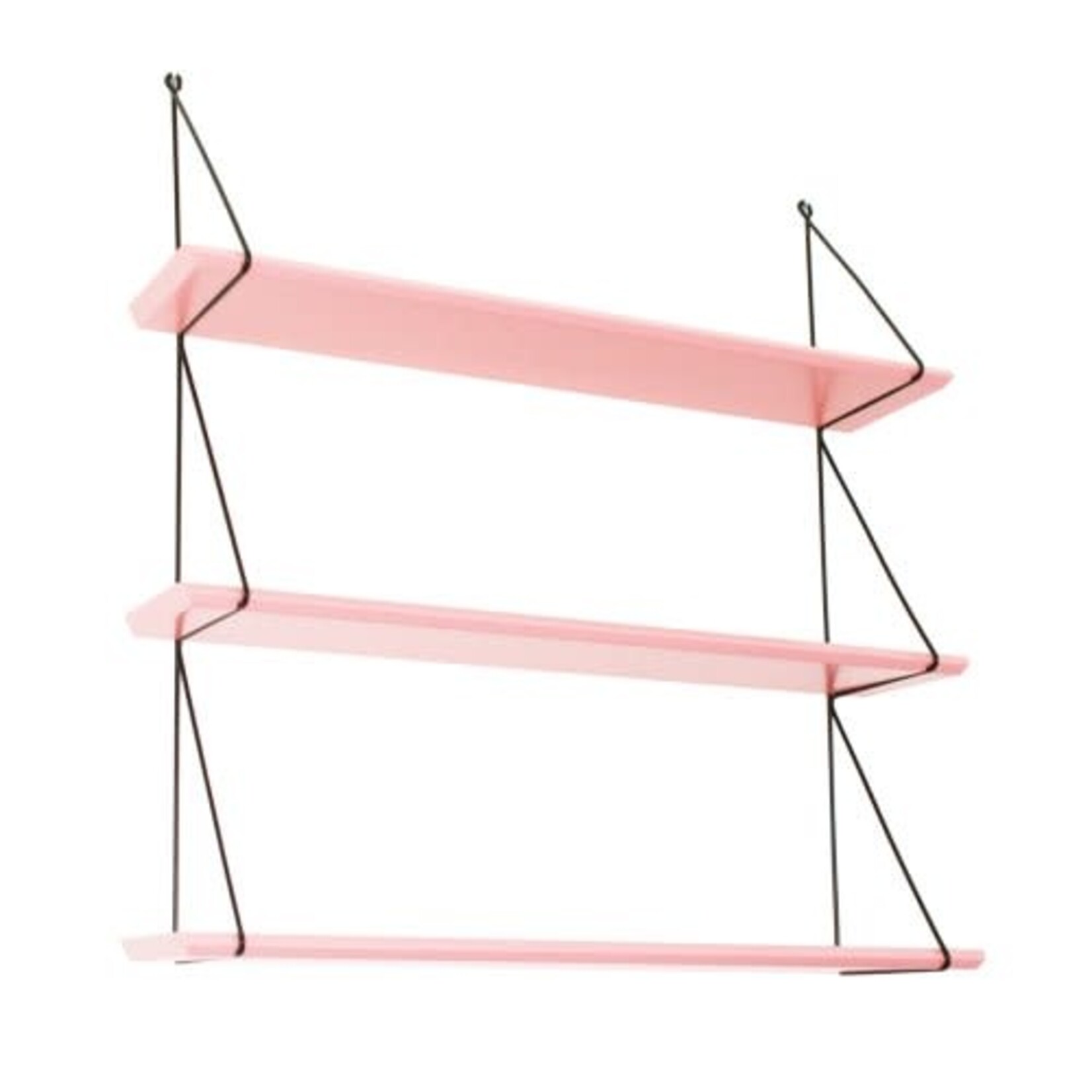 Rose in april Etagère Babou Triple Rose Corail 66CM
