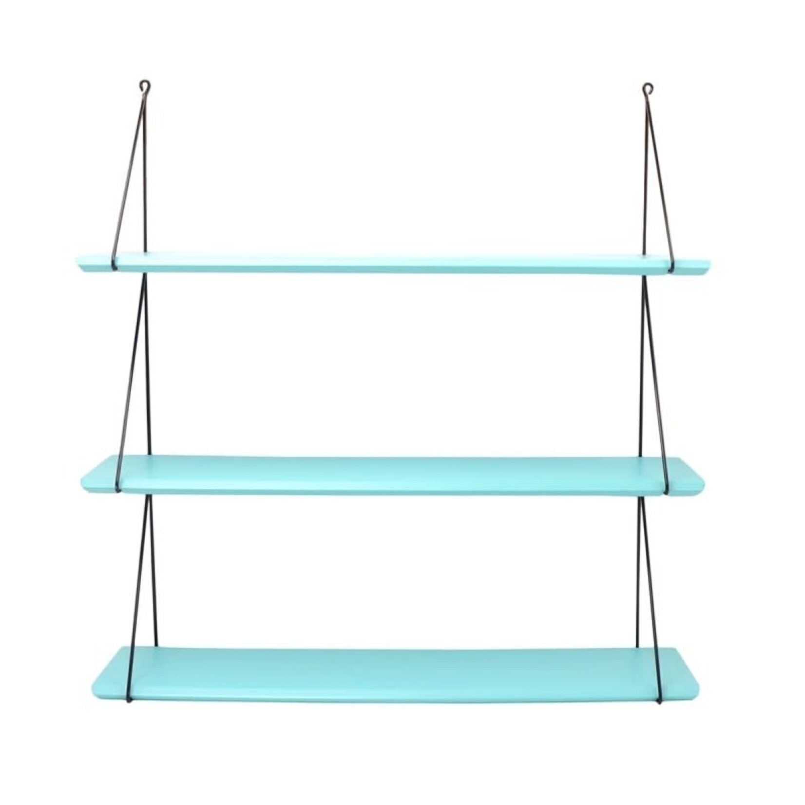 Rose in april Etagère Babou Triple Bleu Aqua 66 CM