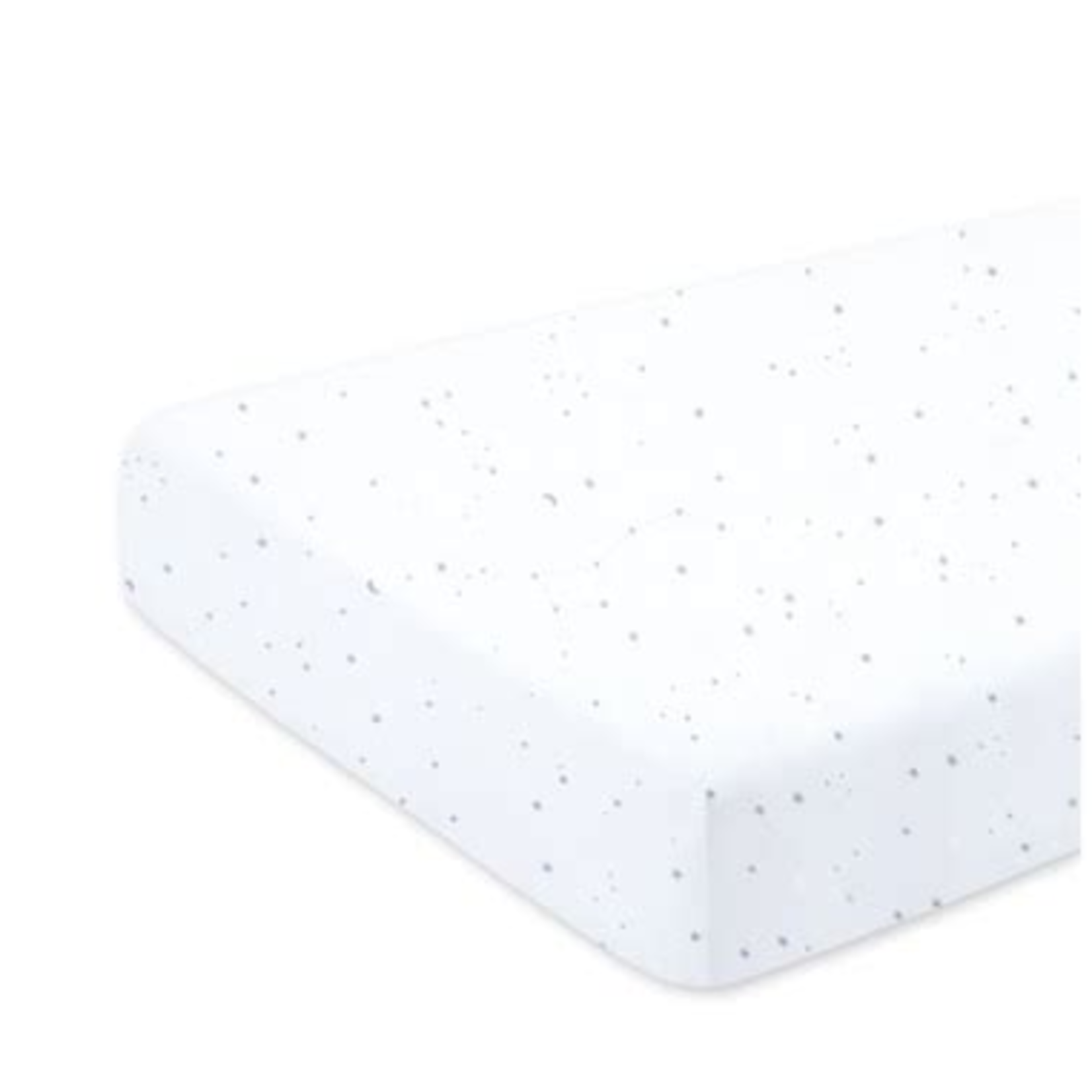 Bemini Drap Housse Lit Bébé Jersey Ecru Motif Etoiles 60X120 CM