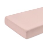 Bemini Drap Housse Lt Jersey Uni Fille Vieux Rose Blush 60X120 cm
