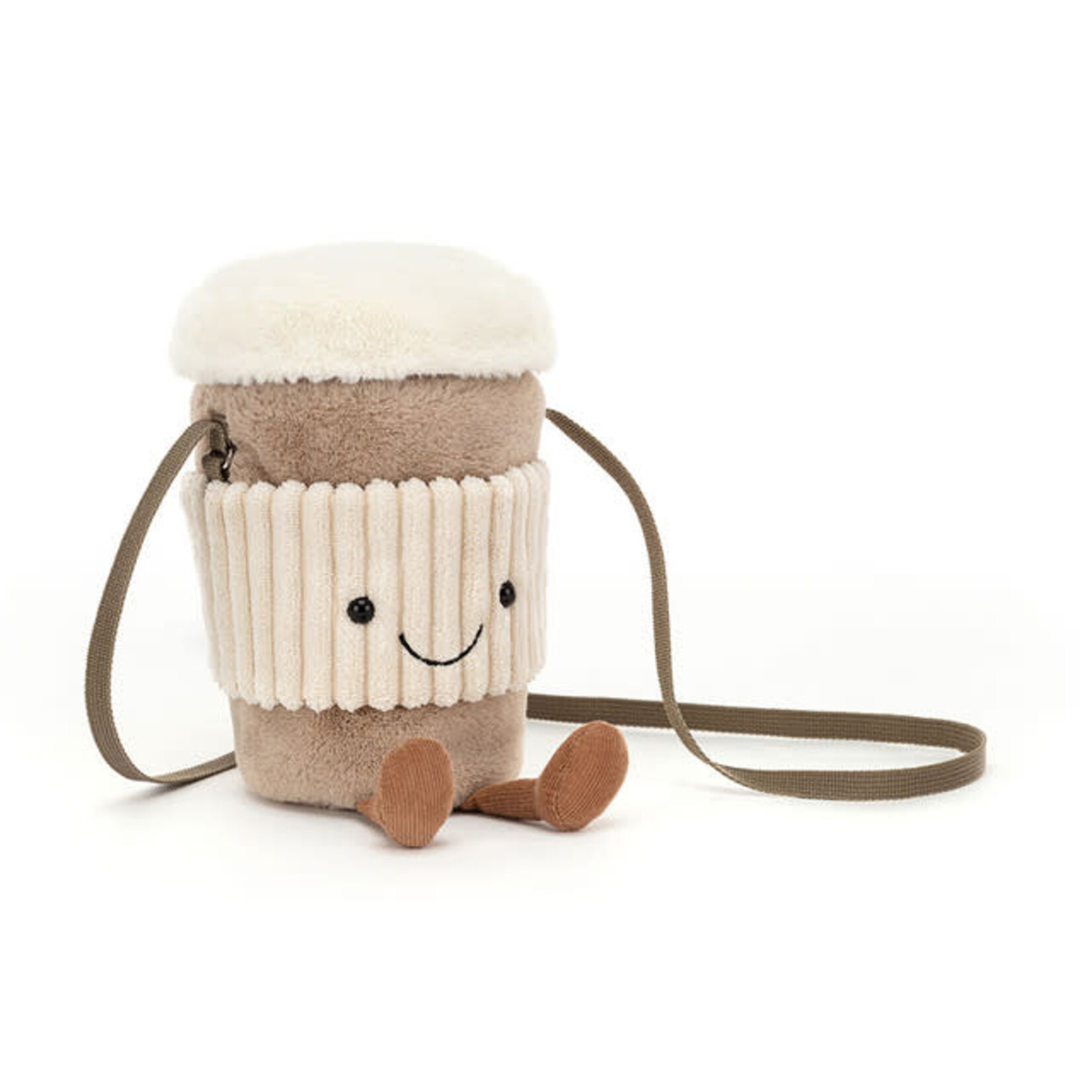 JellyCat Amuseable Coffee-To-Go Bag