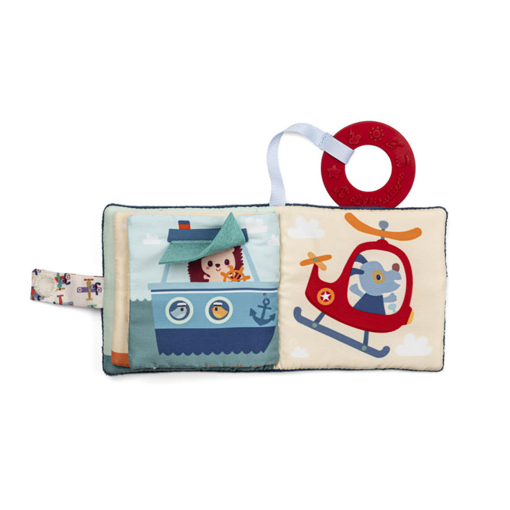 Lilliputiens Imagier Transports Jules le Chien - Dès 0M