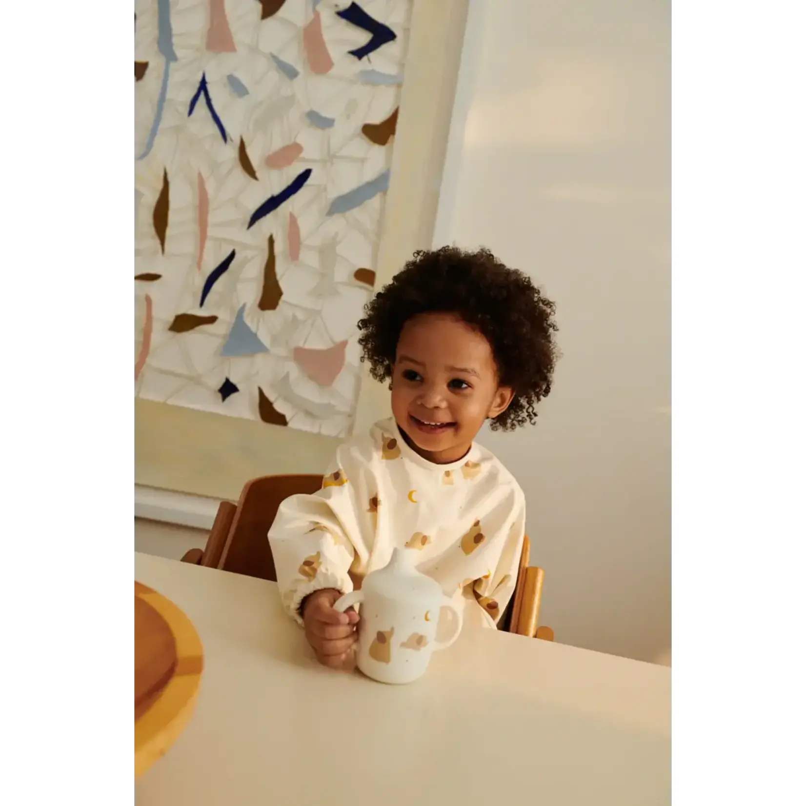 Liewood Neil Sippy Tasse Apprentissage Bébé à Bec Elephant / Creme de la creme