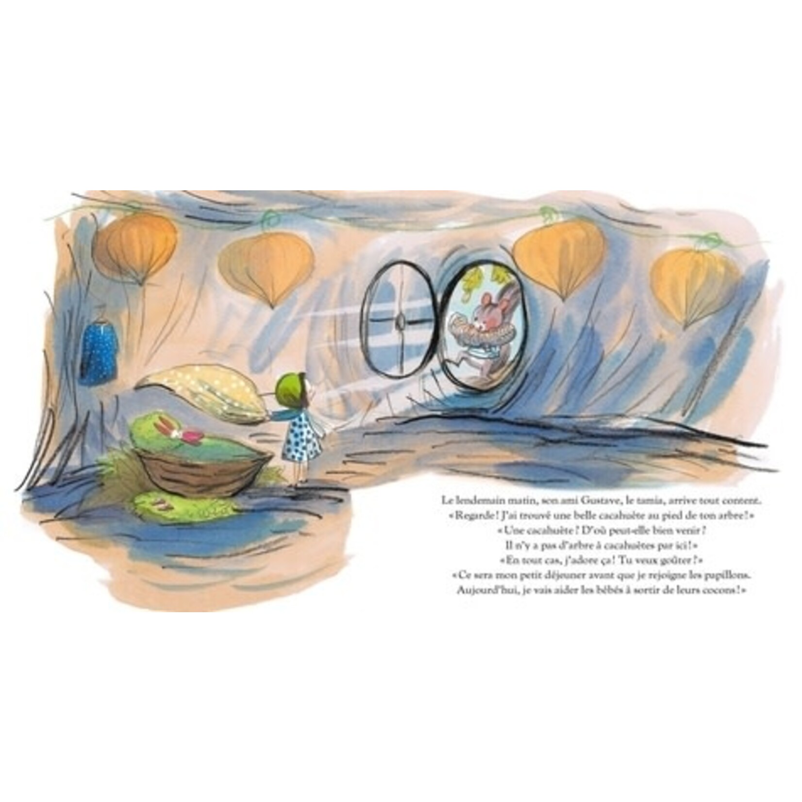 Moulin Roty Livre Minusculette - Des Bruits Dans La Nuit - Dès 2A