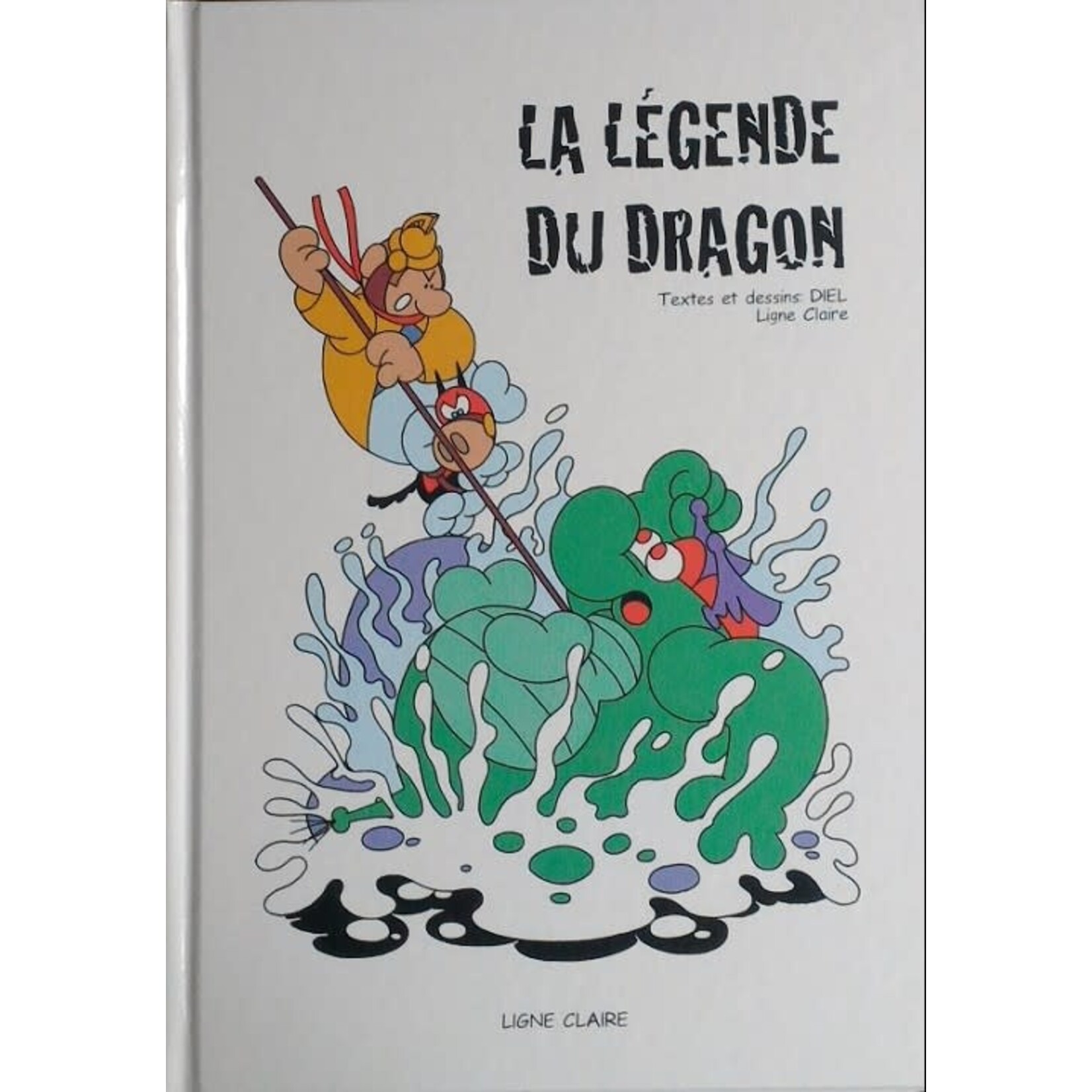 Ligne claire Livre BD La légende du Dragon - Diel