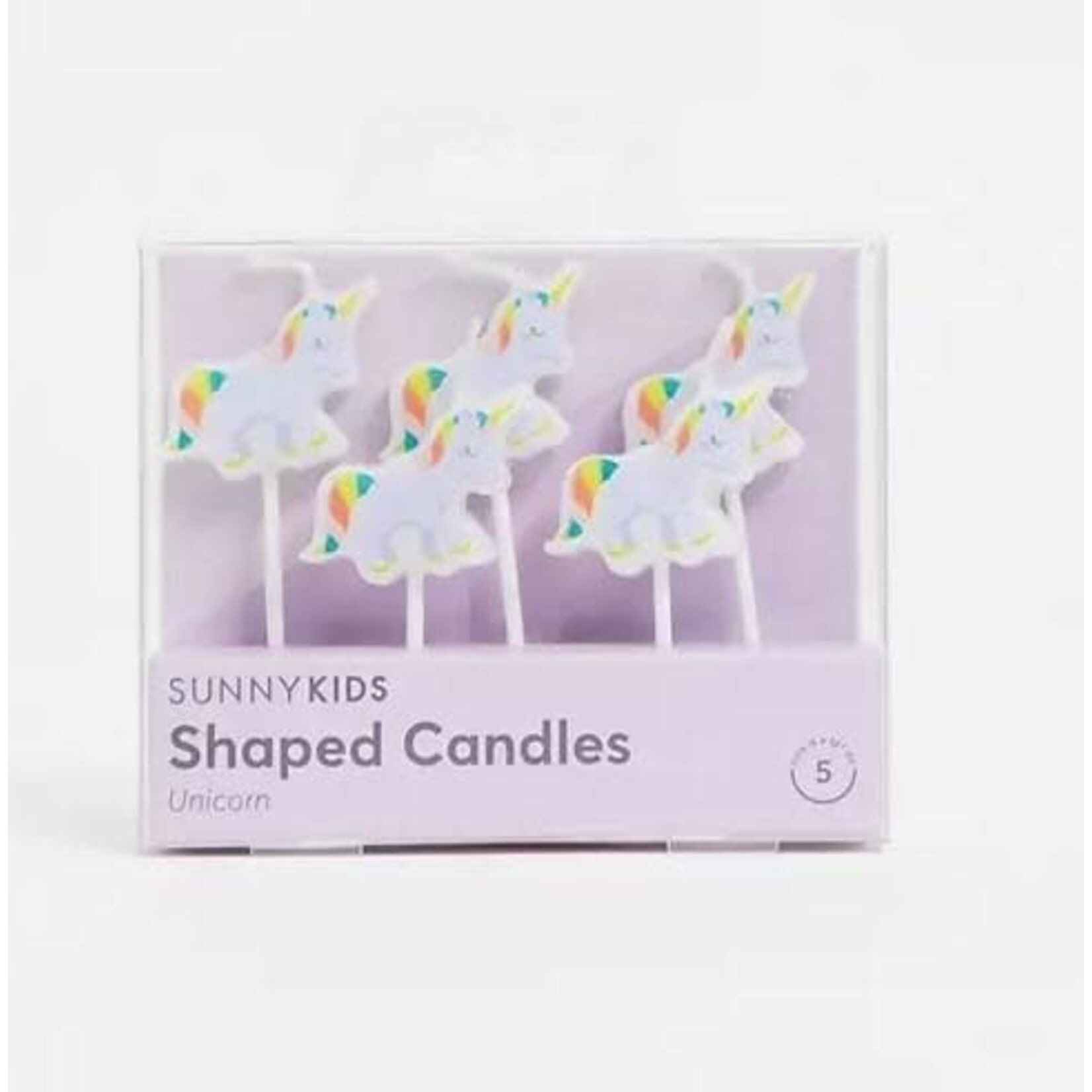 Sunnylife Unicorn Bougies Annniversaire Licorne Lot 5
