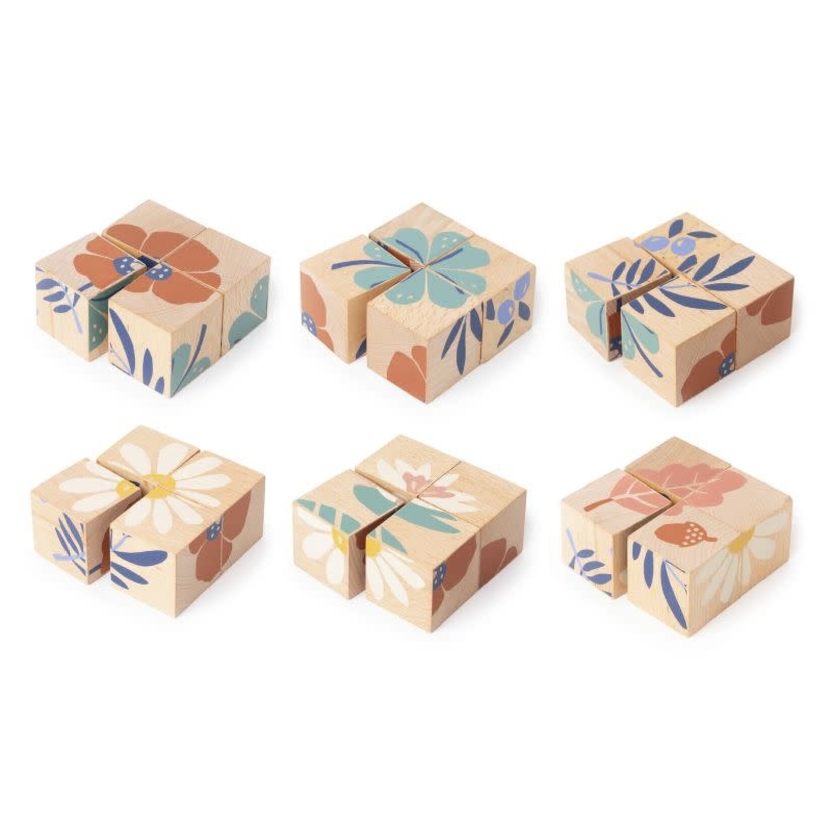 Nobodinoz Nobodinoz Plants Cubes en Bois
