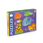 Moulin Roty Puzzles évolutifs animaux (20 pcs) - Les Toupitis - 2-4A