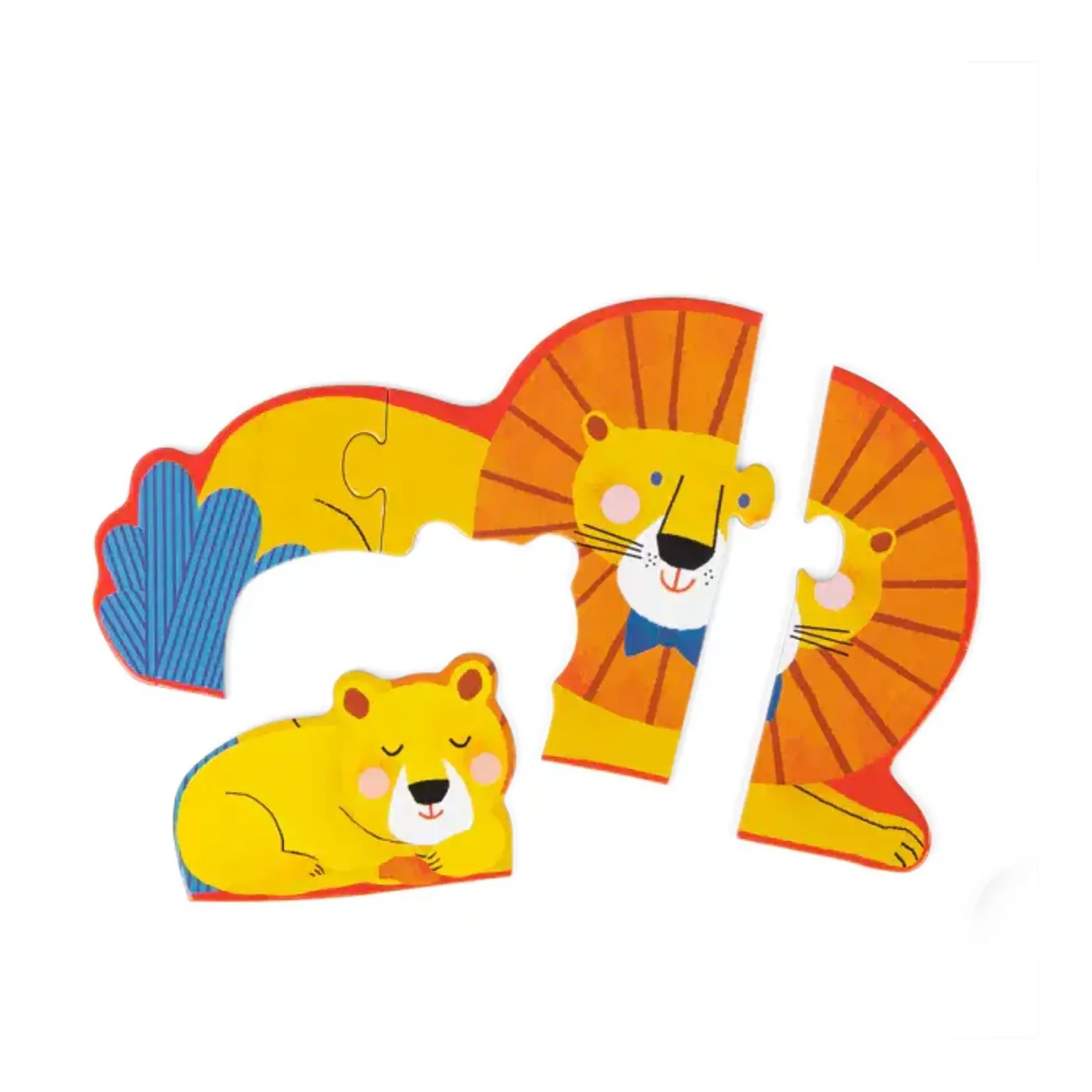 Moulin Roty Puzzles évolutifs animaux (20 pcs) - Les Toupitis - 2-4A