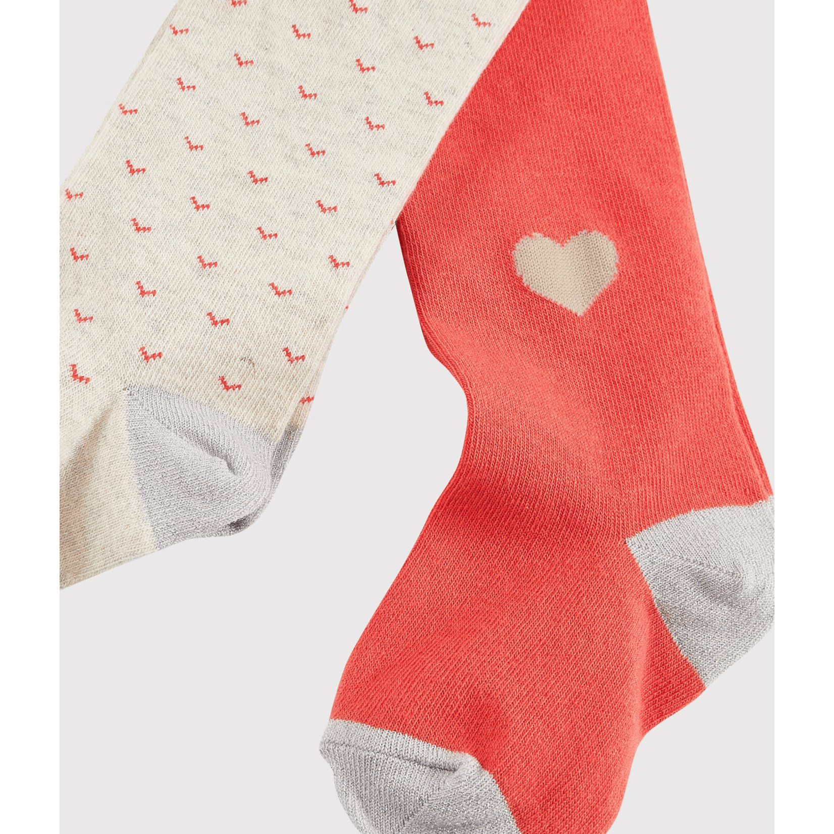 Petit Bateau 2 Paires de Collants 31-34 8-10A