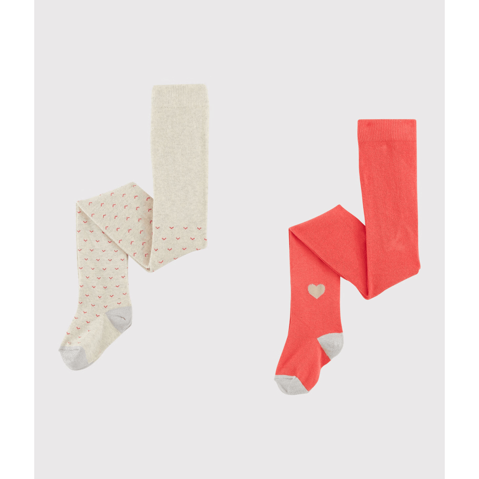 Petit Bateau 2 Paires de Collants 31-34 8-10A