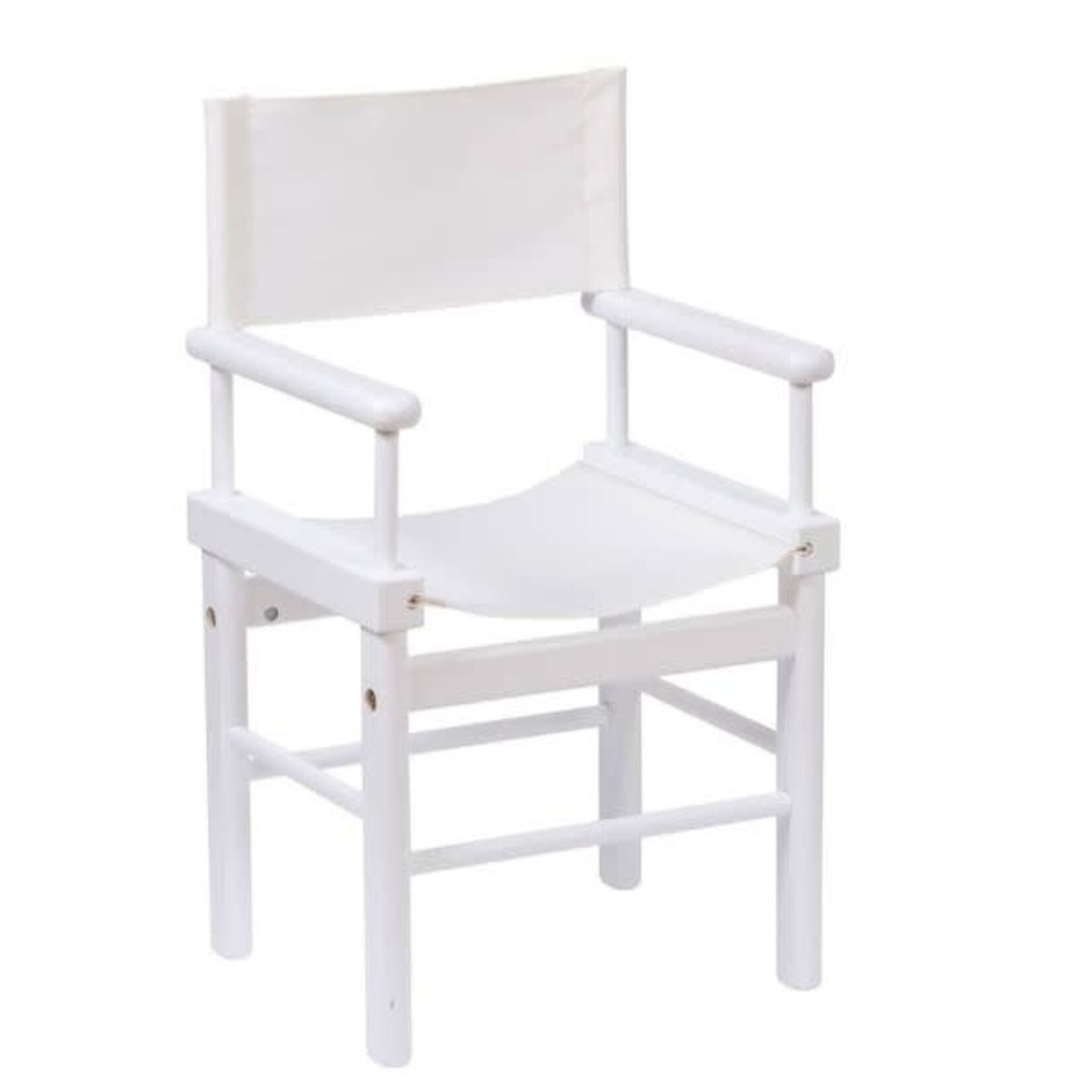 Moulin Roty Nouveau Chaise metteur en scène Blanc Crème
