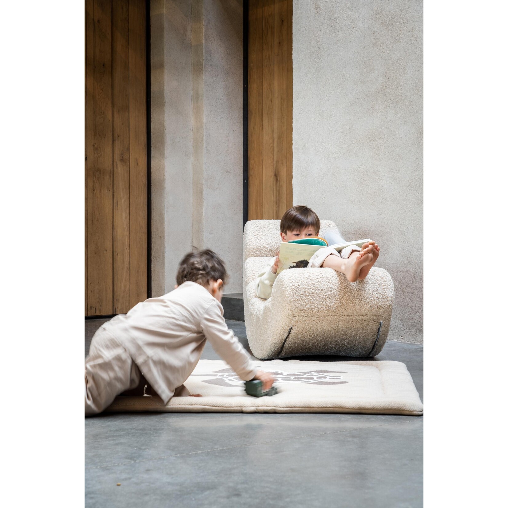 Quax Fauteuil Design Banane Berçante pour Adulte et enfant Sheep