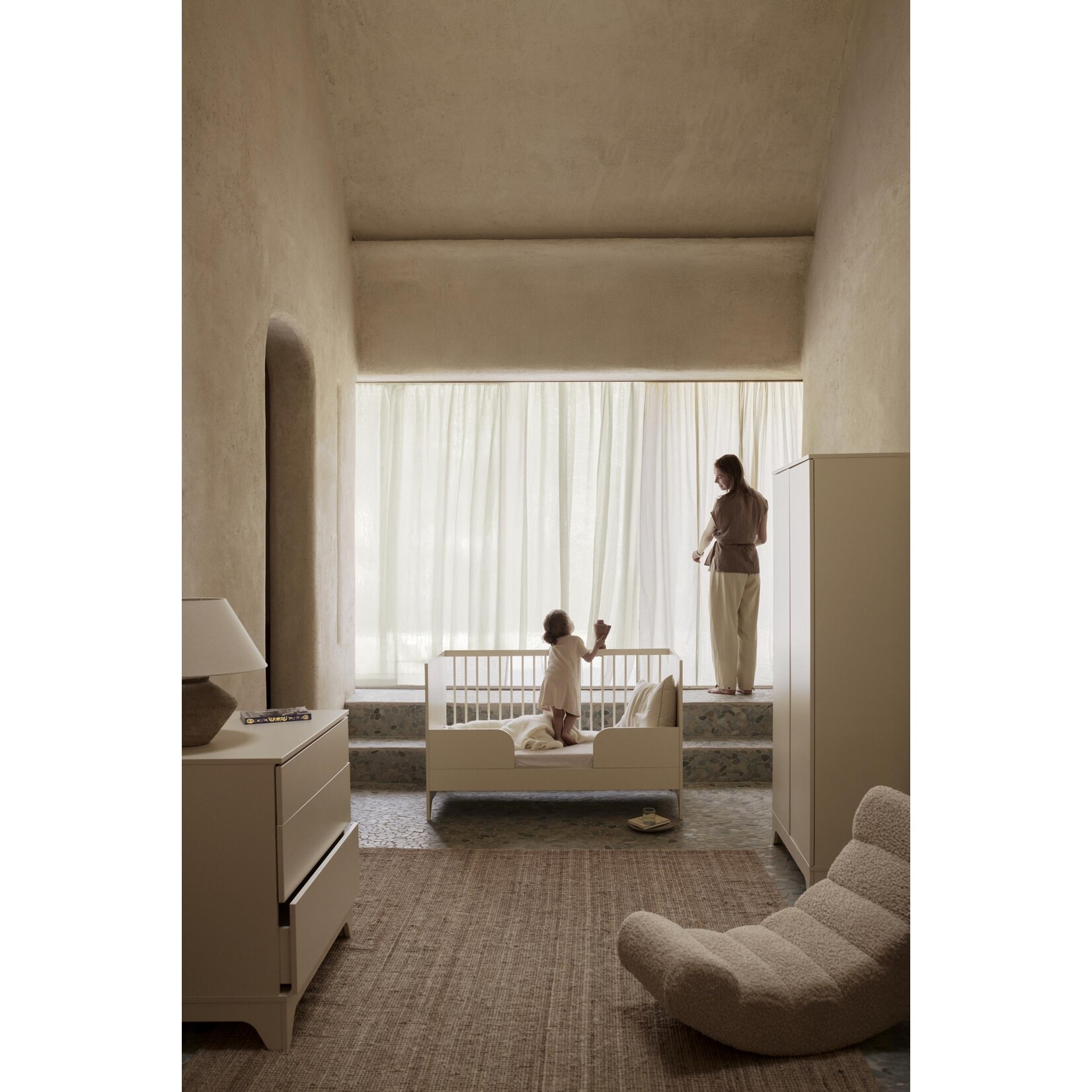 Quax Fauteuil Design Banane Berçante pour Adulte et enfant Sheep