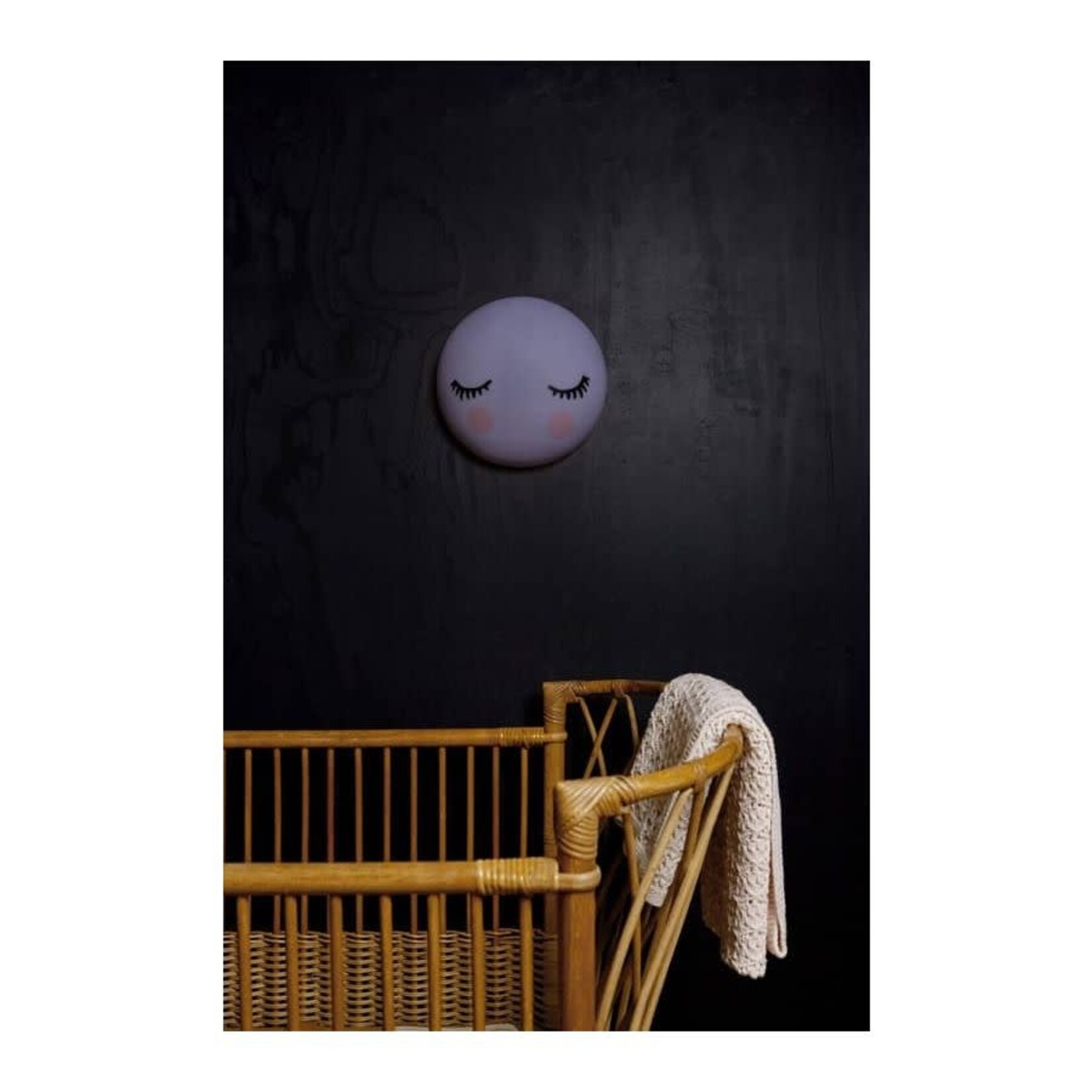 Rose in april Veilleuse Miss Moon Tactile