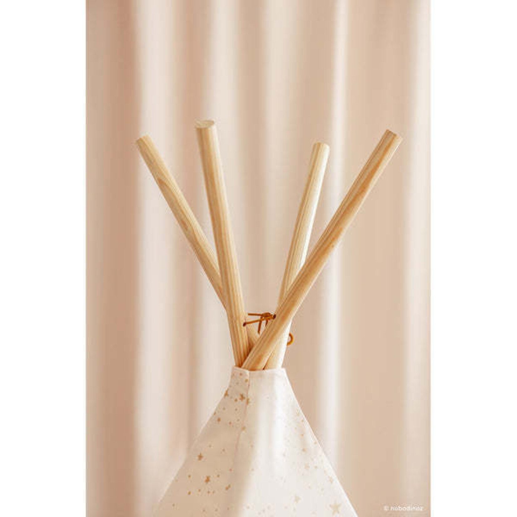 Nobodinoz Tipi Phoenix Gold Stella Dream Pink