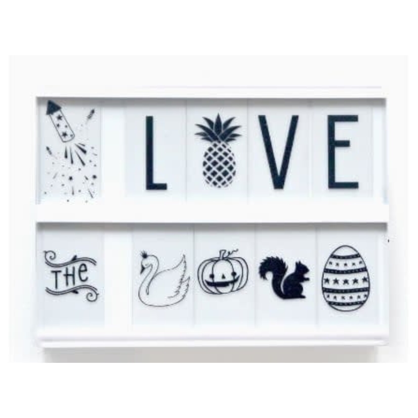 Lightbox Symbole Set Celebrations