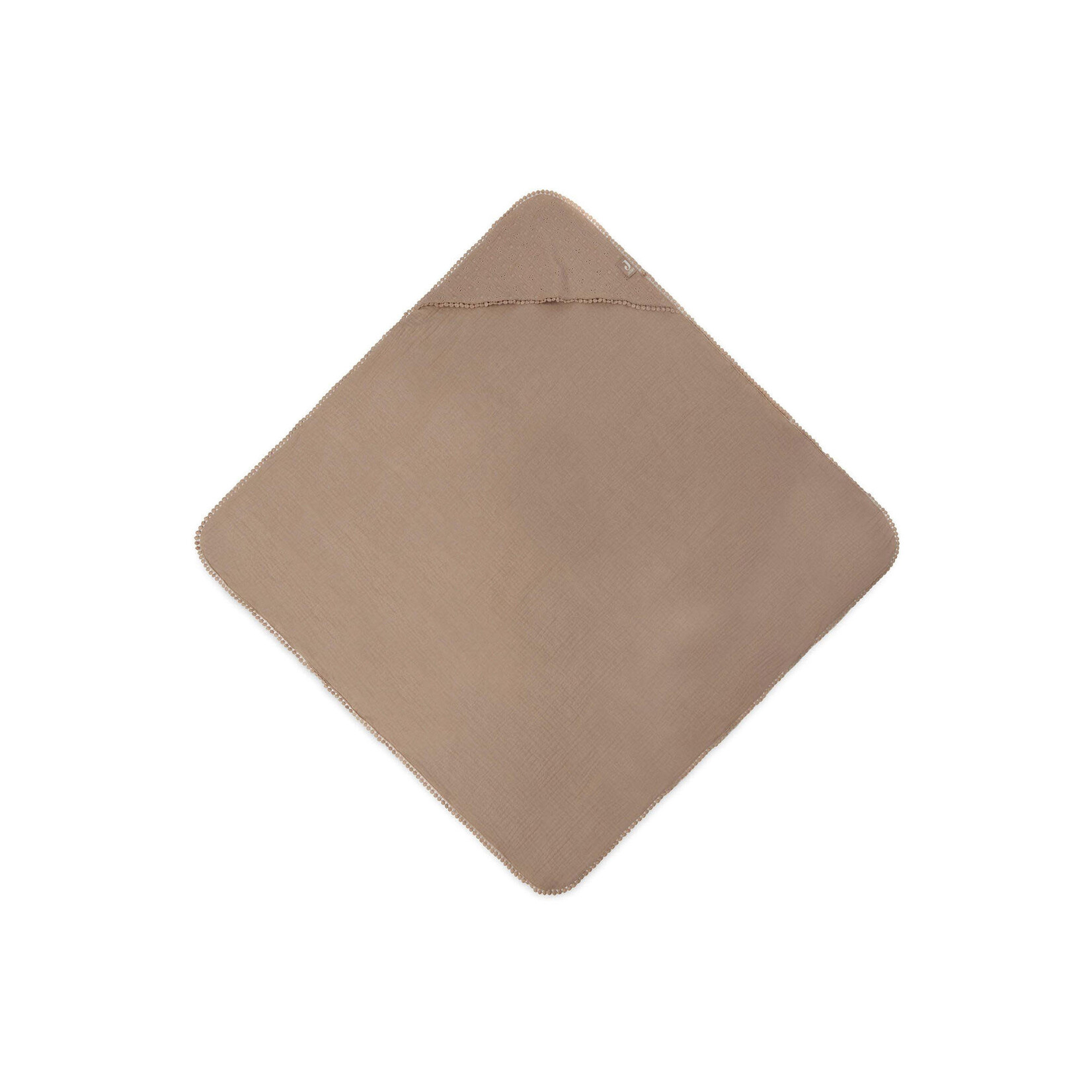 Jollein Cape de bain embroidery Biscuit 75x75 cm
