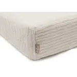 Jollein Housse Matelas A Langer 50x70CM Cloudy Rib - Oatmeal