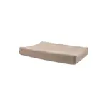 Jollein Housse Matelas A Langer 50x70CM Cloudy Rib - Milky Coffee