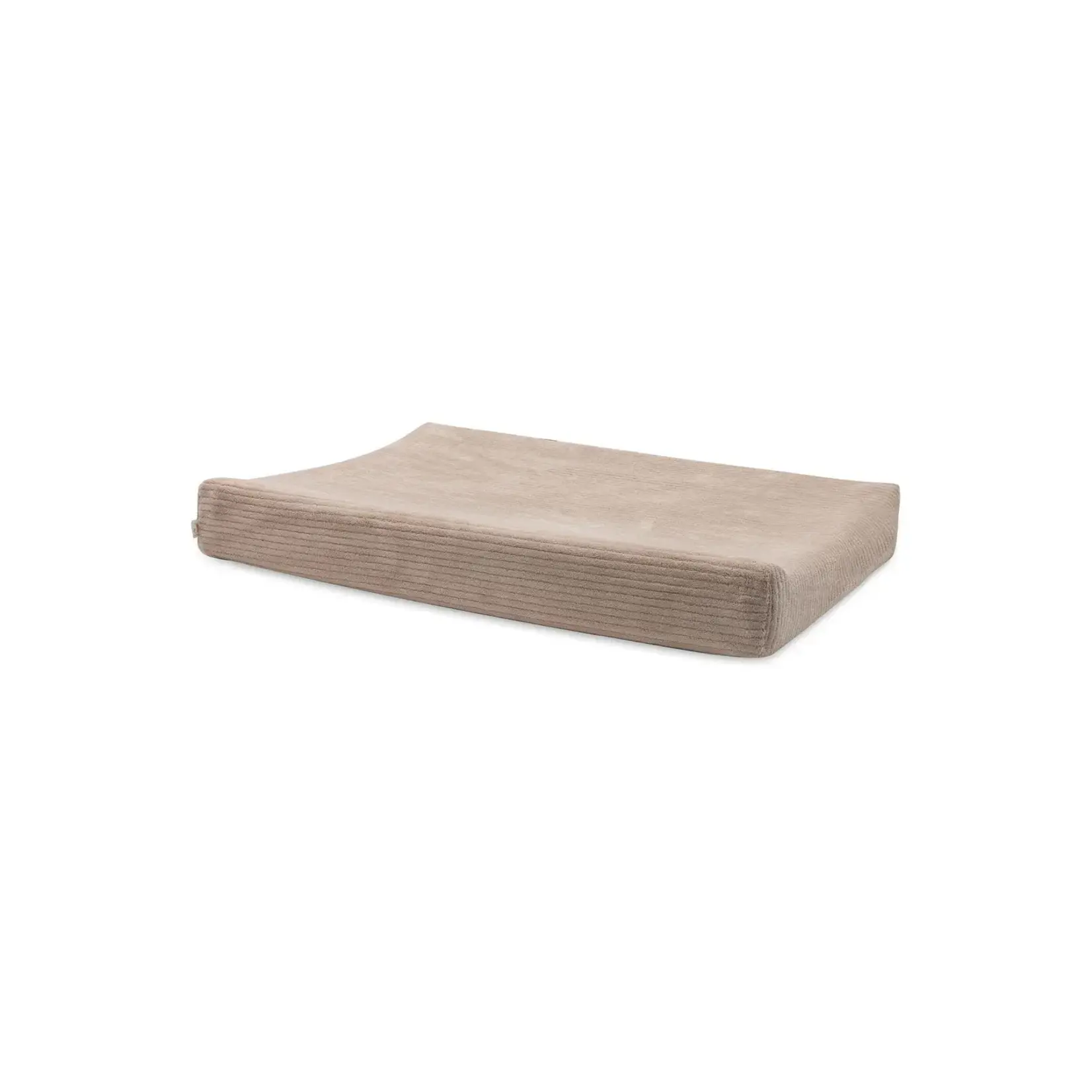 Jollein Housse Matelas A Langer 50x70CM Cloudy Rib - Milky Coffee