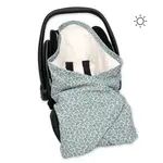 Bemini Biside Eté Couverture Enveloppante Jersey + Terry 0-12M Heidi Opalin